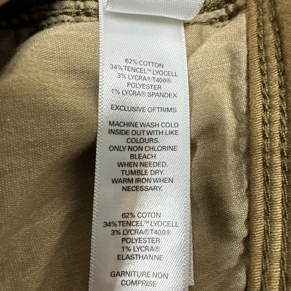 DU/ER No Sweat N2X Relaxed Taper Pants Stretch 30x32 Men's Khaki Chino DUER - Picture 6 of 15